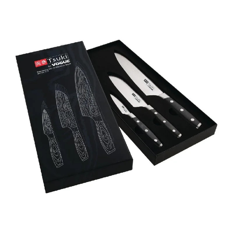 - Dog heart rate monitoring collarVogue Tsuki 3 Piece Series 7 Knife Gift Set