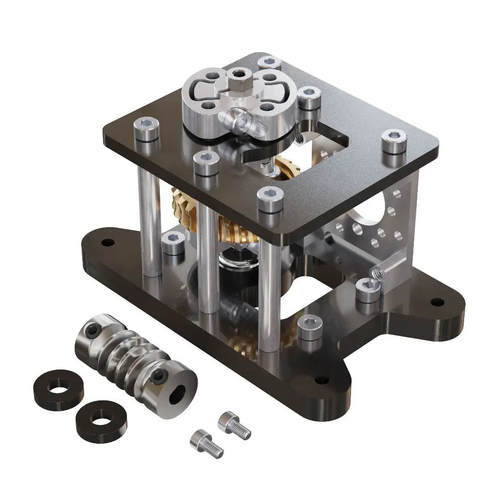 - Postoperative pet anti-licking Elizabethan collarServoCity Standard Duty Worm Drive Gearbox (28:1 Ratio)