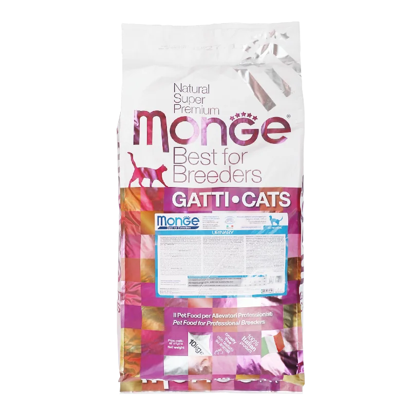    - Senior cat food  Monge Super Premium Natural Dry Cat Food - Urinary (10kg)