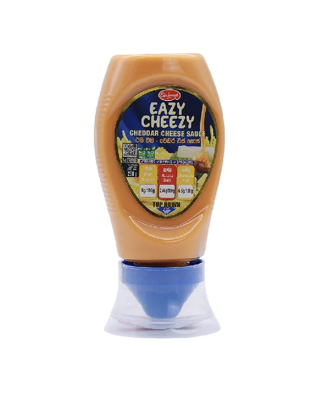 ---EDIN Eazy Cheezy Cheddar Cheese Sauce, 260g