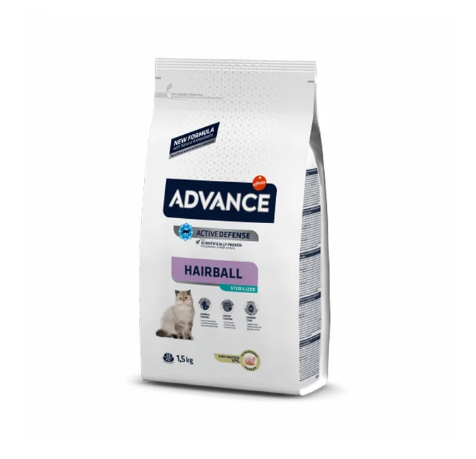 - Car dog seat beltAdvance Cat Hairball Sterilized x 1.5 Kg