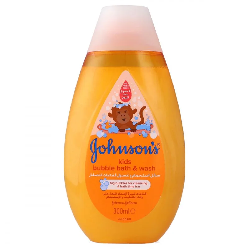 - Foldable and portable cat bagJOHNSONS KIDS BUBBLE BATH & WASH 300 ML