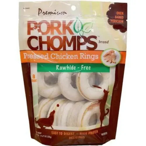  -Anti-scratch sofa protective coverPork Chomps Pressed Chicken Rings Dog Treats