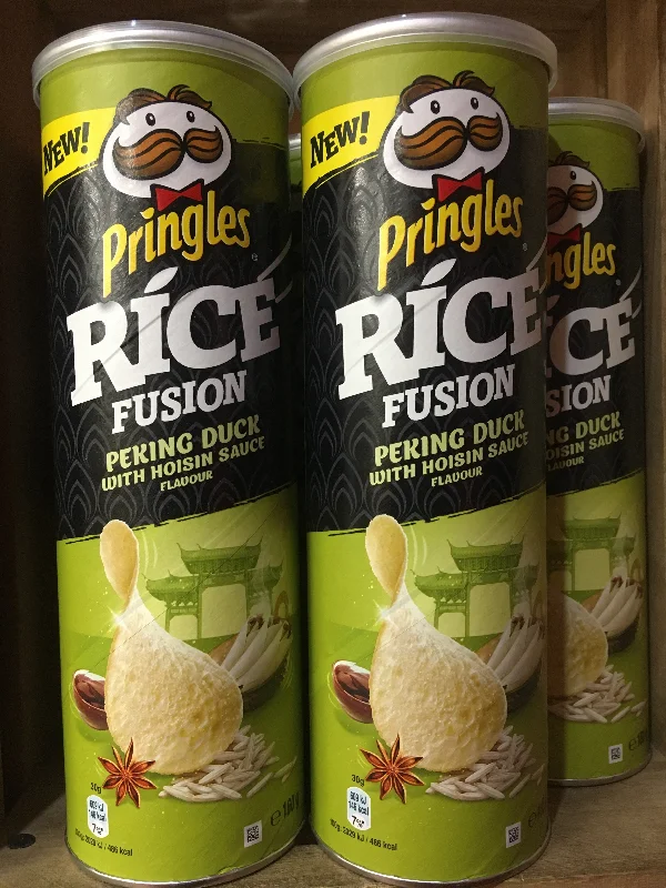 - Remote interactive pet feeder5x Pringles Rice Fusion Peking Duck with Hoisin Sauce Flavour (5x160g) - Remote interactive pet feeder5x Pringles Rice Fusion Peking Duck with Hoisin Sauce Flavour (5x160g)