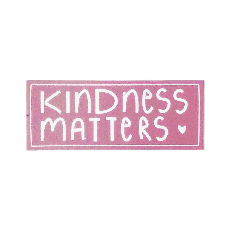- Foldable and portable cat bagPlant Active 'Kindness Matters' Sticker - Mauve