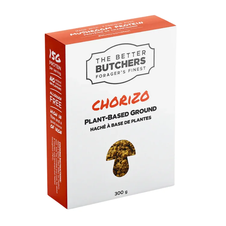 - Summer pet ice matThe Better Butchers Chorizo Mushroom Ground - 300g