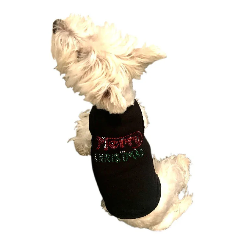 Dog clothesMerry Christmas Dog Tank