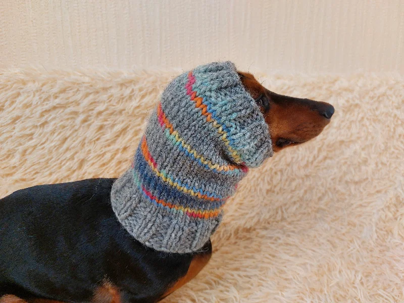 -Non-contact cat thermometerSnood scarf wool for dog handmade, Knitted Warm Wool Pet Snood Scarf, Dog Snood Scarf Clothes, Christmas dog, Winter Dog Accessories