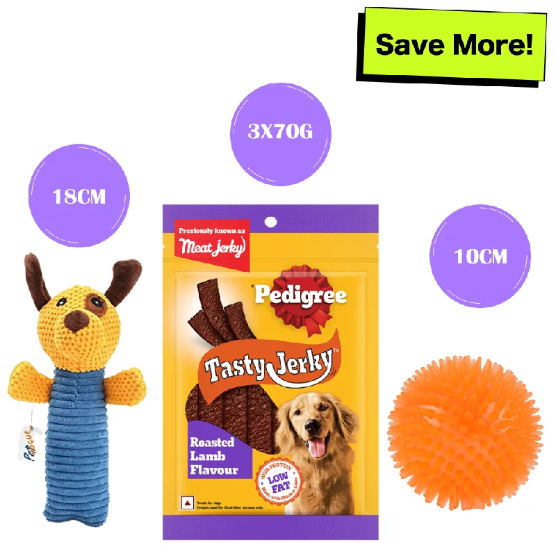 - Pet monitor with cameraPedigree Roasted Lamb Tasty Jerky Treat, Pet Vogue Dog-Shaped Plush Toy, & Trixie Hedgehog Ball Vinyl Toy Combo for Dogs - Pet monitor with cameraPedigree Roasted Lamb Tasty Jerky Treat, Pet Vogue Dog-Shaped Plush Toy, & Trixie Hedgehog Ball Vinyl Toy Combo for Dogs