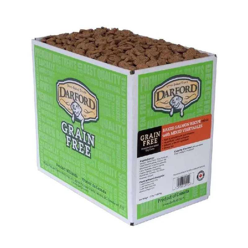 Pet ProductsDarford® Grain Free Baked Salmon Recipe Minis with Mixed Vegetables Dog Treats 15 Lbs Pet ProductsDarford® Grain Free Baked Salmon Recipe Minis with Mixed Vegetables Dog Treats 15 Lbs