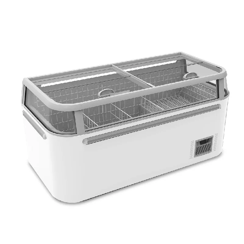 - Pet toys under yuanThermaster 745L Supermarket Island Freezer With Glass Sliding Lids ZCD-E185G - Pet toys under yuanThermaster 745L Supermarket Island Freezer With Glass Sliding Lids ZCD-E185G