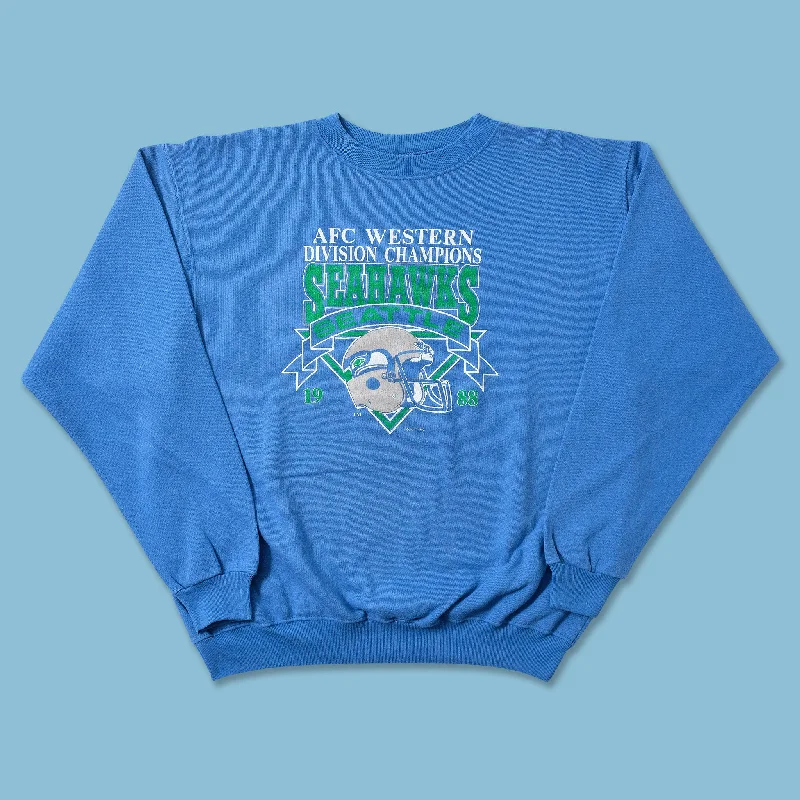 ---1988 Seattle Seahawks Sweater Large