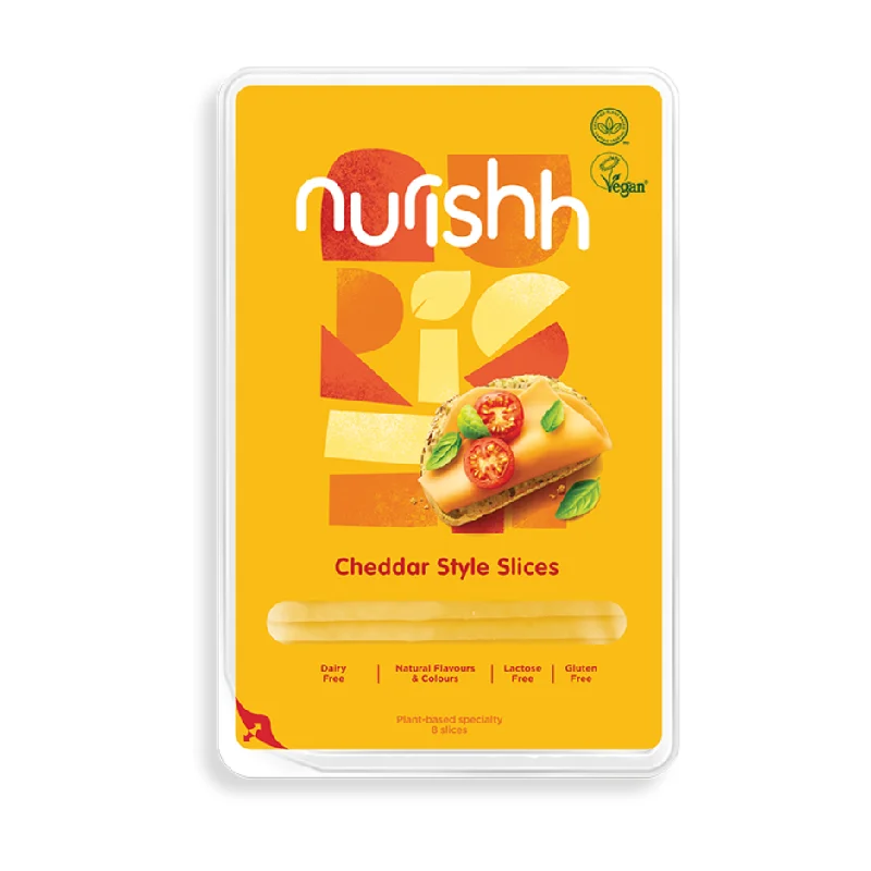 - ​​Pet toys under    yuanNurishh Cheddar Style Slices - 160g