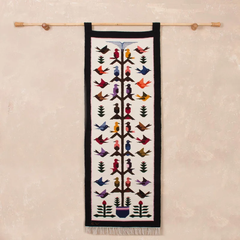 - Postoperative pet anti-licking Elizabethan collarHummingbird Song Beautiful Fair Trade Wool Tapestry