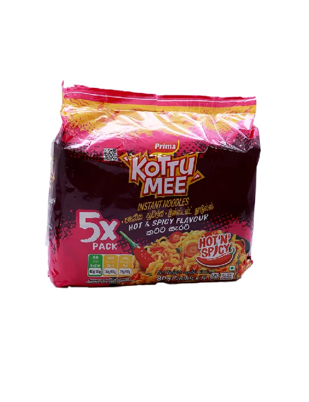 - Air box TSA certified check-inPRIMA Kottu Mee Hot and Spicy 5 Pack, 400g