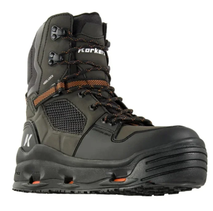 - Air box TSA certified check-inKorkers Terror Ridge Felt/Kling-On Wading Boot