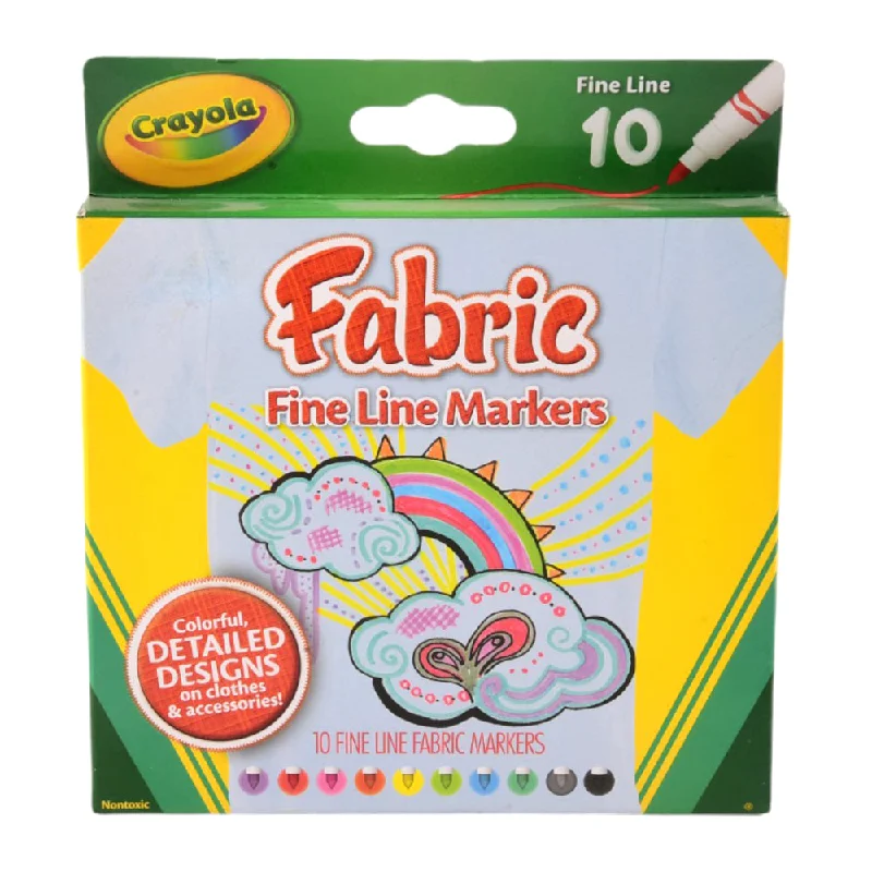 - Winter warm clothes for short-haired dogs588626 CRY FABRIC FINE LINE MARKER 10PC
