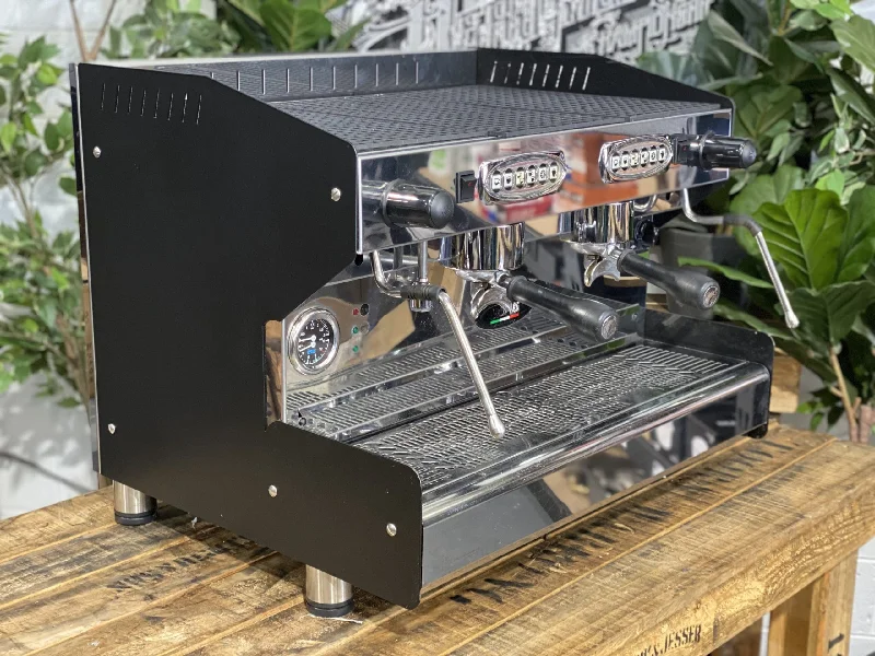  -Non-contact cat thermometerSAB Jolly Prestige 2 Group Black & Stainless Steel Espresso Coffee Machine
