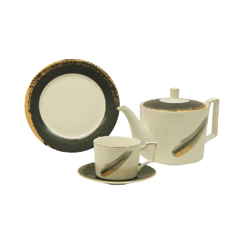 - Summer pet ice matTEA SET 24PC ROYAL BISTRO 24-1894S BLACK