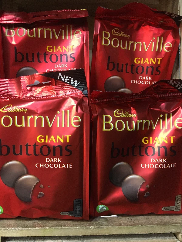- Custom pet birthday cake4x Cadbury Bournville Giant Buttons Share Bags (4x110g)