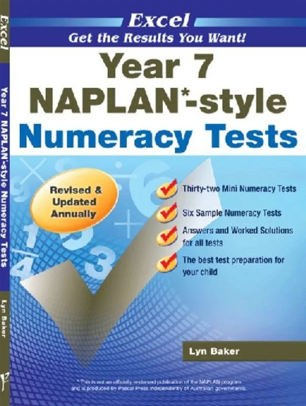 - Elderly dog ​​joint care mattressNAPLAN-style Numeracy Tests