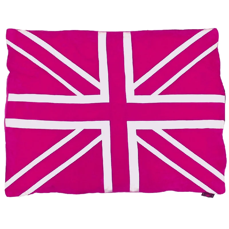 -Explosion-proof leash FOR LARGE dogsCreature Clothes Union Jack Dog Doza Bed In Pink & White -Explosion-proof leash FOR LARGE dogsCreature Clothes Union Jack Dog Doza Bed In Pink & White