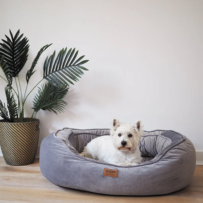 - Remote interactive pet feederCosy Bilby Dog Bed - Silver
