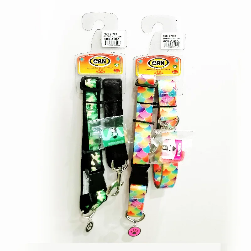 - Custom pet birthday cakeJuego Collar + Trailla Grande (Ref 07466)
