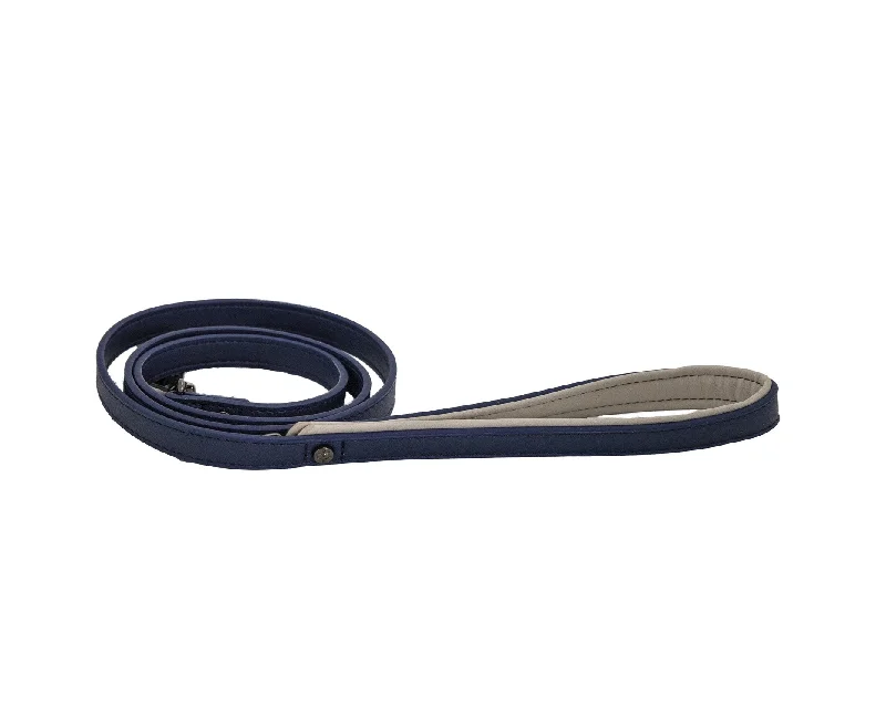 - Automatic induction pet water dispenserClassic Tech Navy Vegan Leather Dog Lead