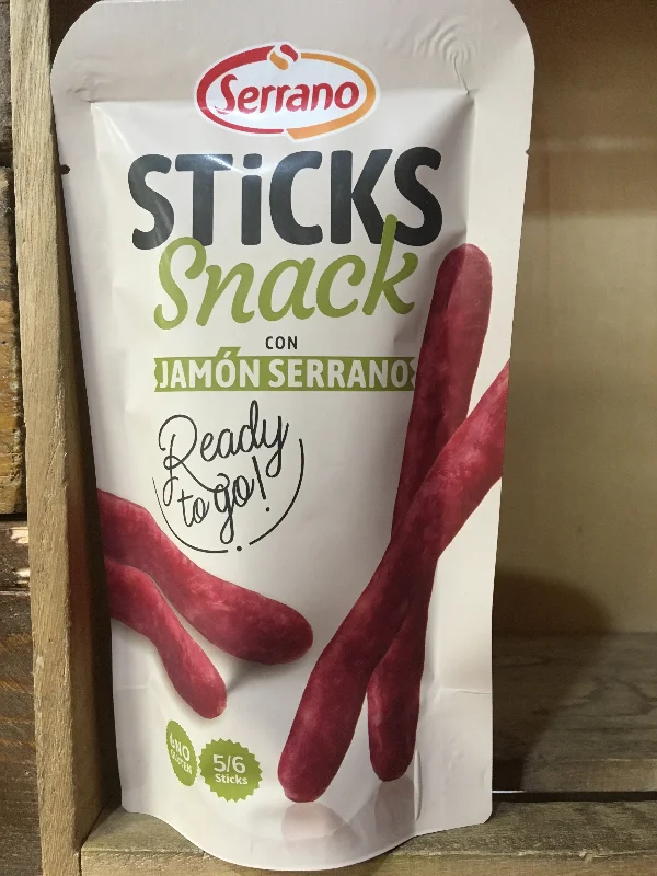 - Teething and chewing toys for puppies4x Serrano Sticks Snacks with Serrano Ham (4x Packets x50g)