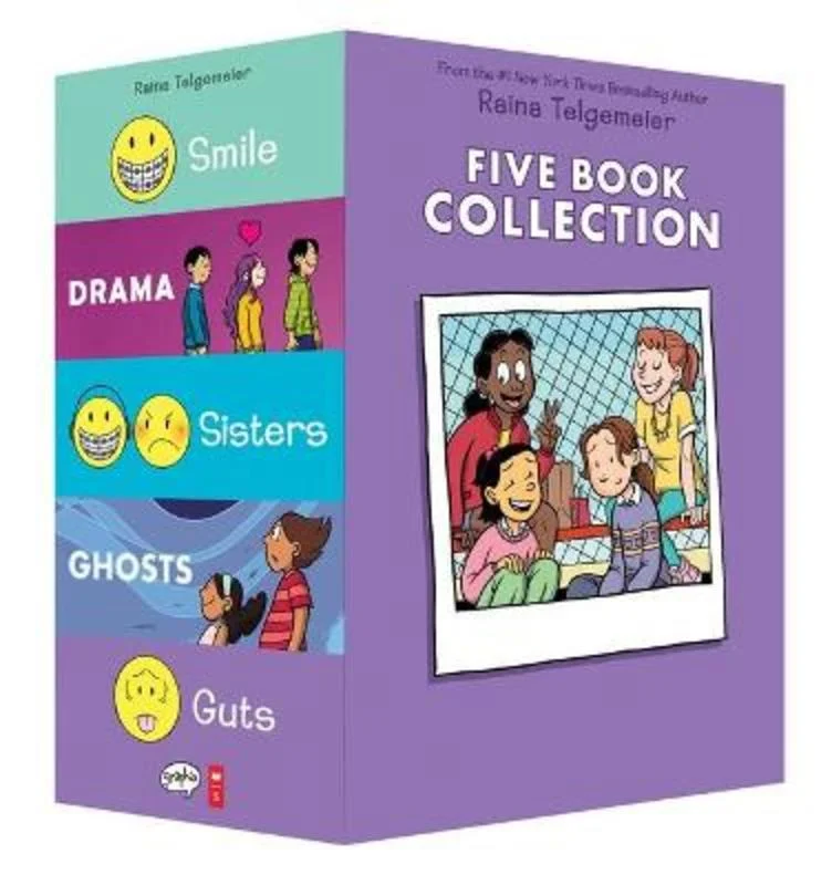 - Pet smart GPS locatorRaina Telgemeier: Five Book Collection