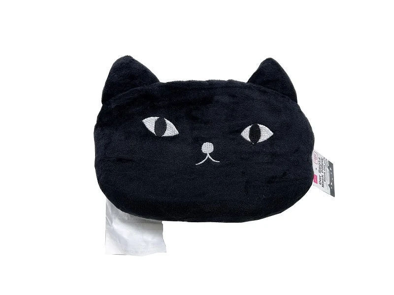 ---Car Seats Animal Neck Pillow Black Cat