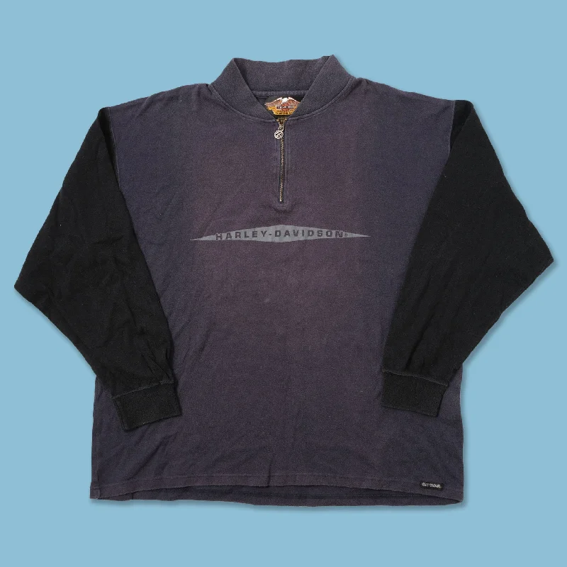 - Foldable and portable cat bagVintage Harley Davidson Q-Zip Sweater XXLarge