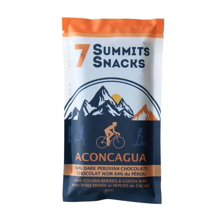 -Splash-proof food bowl AND Anti-choking slow food bowl7 Summits Snacks Aconcagua Superfood Chocolate Bar - 80g -Splash-proof food bowl AND Anti-choking slow food bowl7 Summits Snacks Aconcagua Superfood Chocolate Bar - 80g