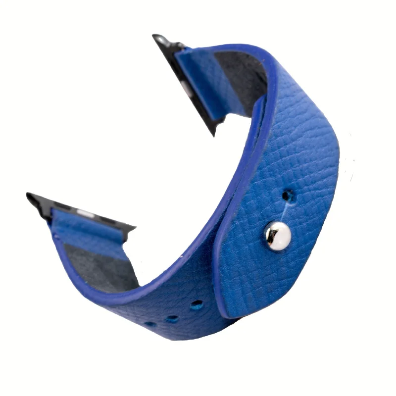 - Dog heart rate monitoring collarApple Watch Strap In Pure Leather - Cobalt Blue | Waji's - Dog heart rate monitoring collarApple Watch Strap In Pure Leather - Cobalt Blue | Waji's