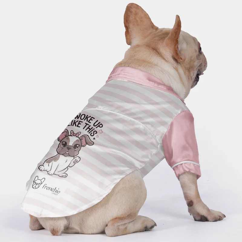 - Durable nylon dog leash wholesaleI Woke up like this - Pajamas for French bulldog
