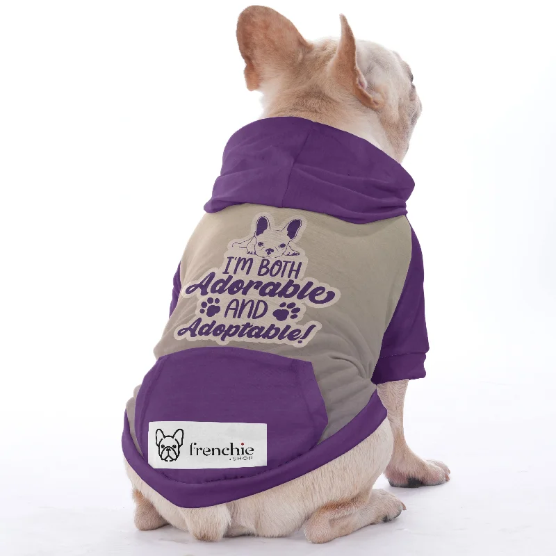 - Smart cat litter box with automatic cleaningI'm both Adorable and Adoptable - Hoodies for French Bulldog | Frenchie Shop Original - Smart cat litter box with automatic cleaningI'm both Adorable and Adoptable - Hoodies for French Bulldog | Frenchie Shop Original