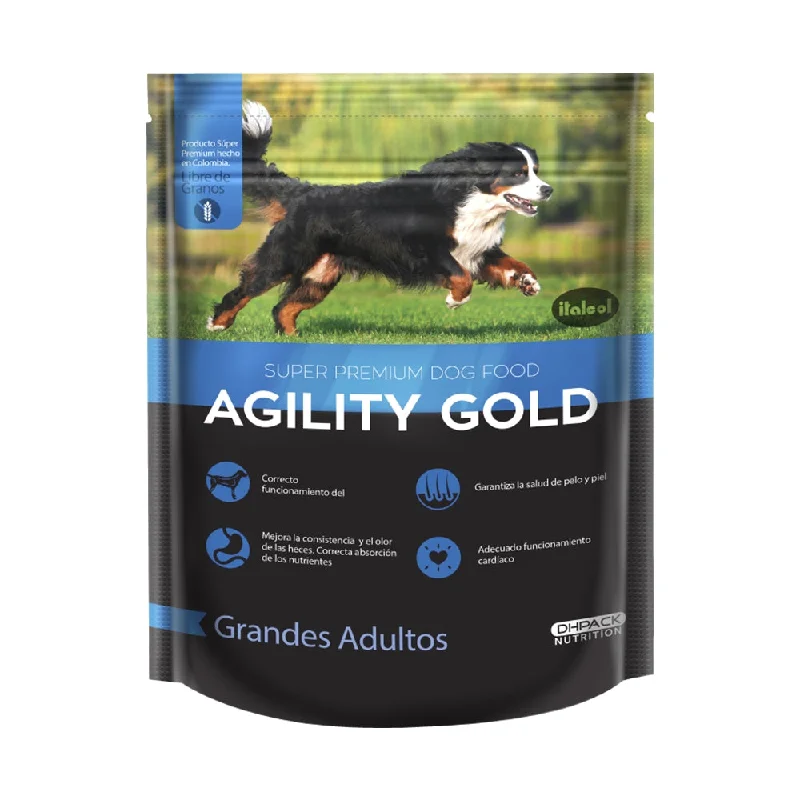 -Splash-proof food bowl AND Anti-choking slow food bowlAgility Gold Perros Grandes Adultos -Splash-proof food bowl AND Anti-choking slow food bowlAgility Gold Perros Grandes Adultos