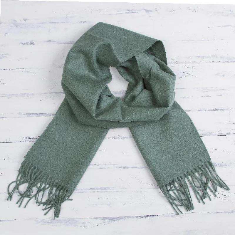 - Dog anti-slip matCeladon Embrace 100% Baby Alpaca Celadon Green Scarf
