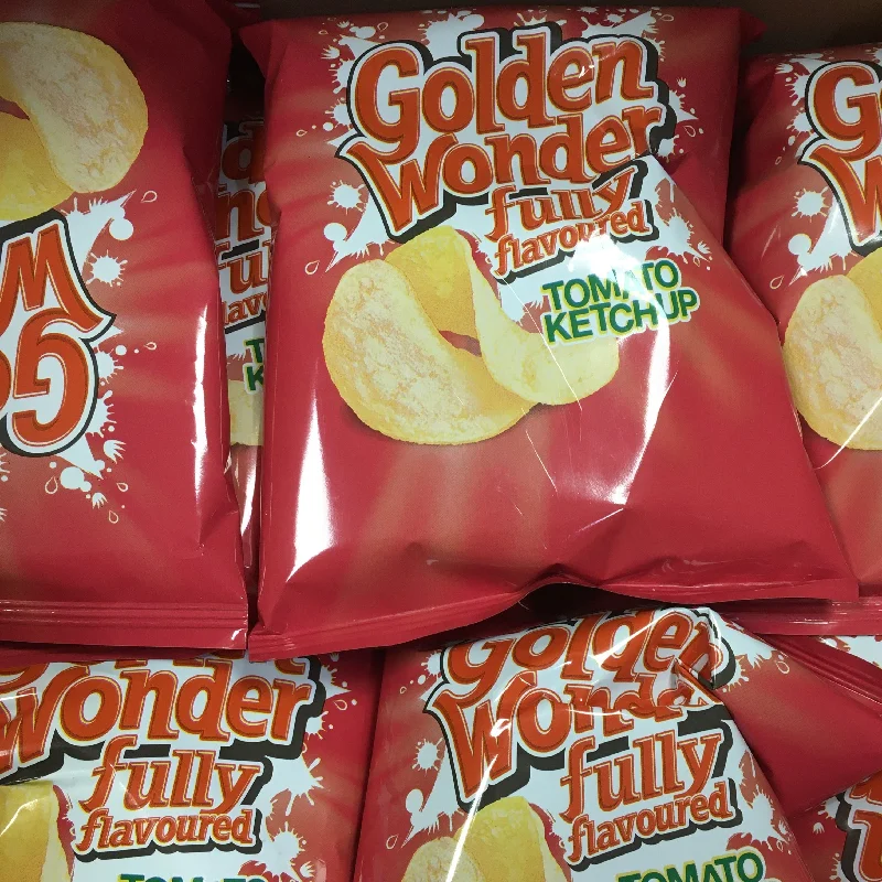 - Pet tear stain cleaning wipes24x Golden Wonder Tomato Ketchup Crisps (24x32.5g)