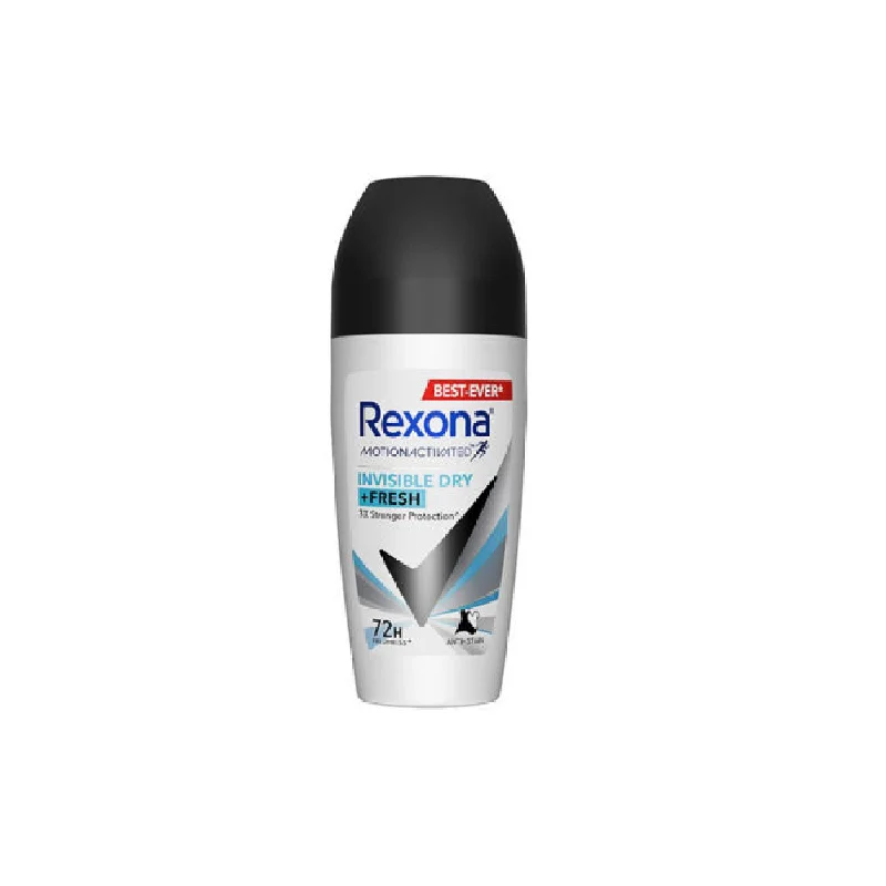 ---REXONA ROLL ON MOTION ACTIVATED INVISIBLE DRY FRESH 45 ML