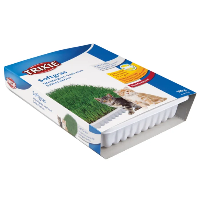   - Recommended online stores for cat food  Trixie DIY Grow Your Own Cat Grass Seeds - Soft Grass for Kittens