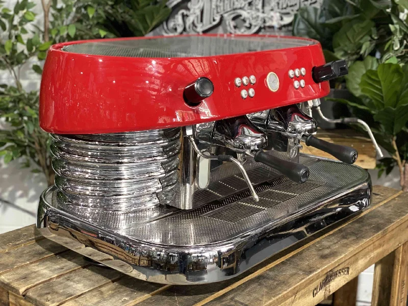 - Air box TSA certified check-inBrasilia Excelsior 2 Group Red Espresso Coffee Machine