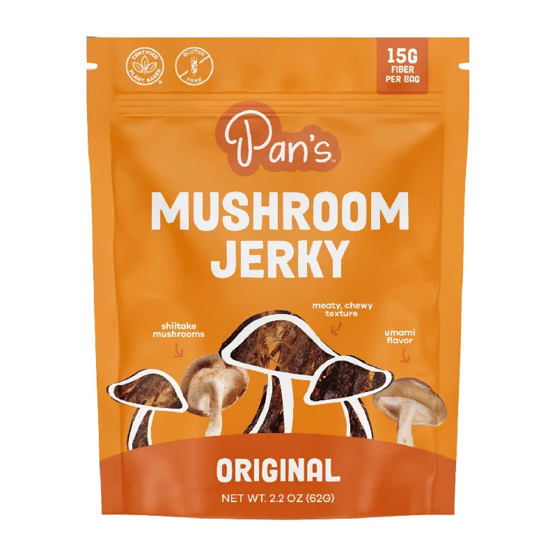 - Smart cat litter box with automatic cleaningPan's Original Mushroom Jerky - 62g
