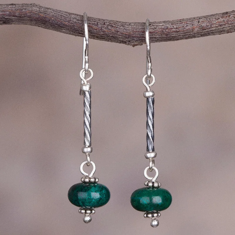 - Automatic induction pet water dispenserMeadow Goddess Chrysocolla and Sterling Silver Dangle Earrings from Peru - Automatic induction pet water dispenserMeadow Goddess Chrysocolla and Sterling Silver Dangle Earrings from Peru