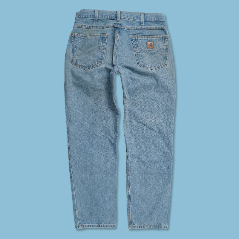 ---Vintage Carhartt Denim Pants 34x30