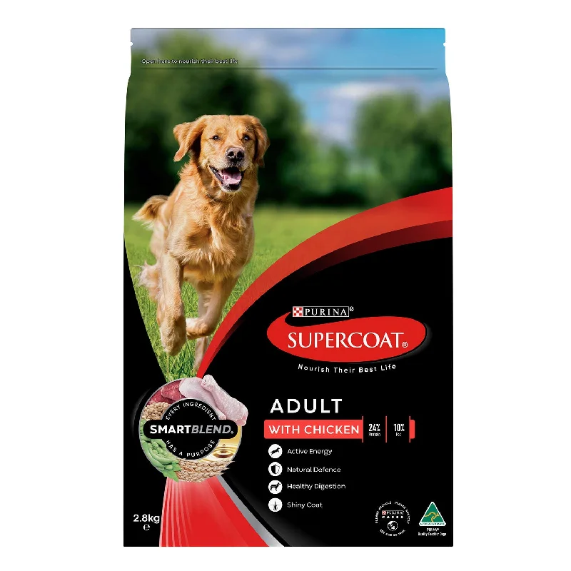 - The effect of dog food on dental healthSupercoat Chicken Adult Dry Dog Food