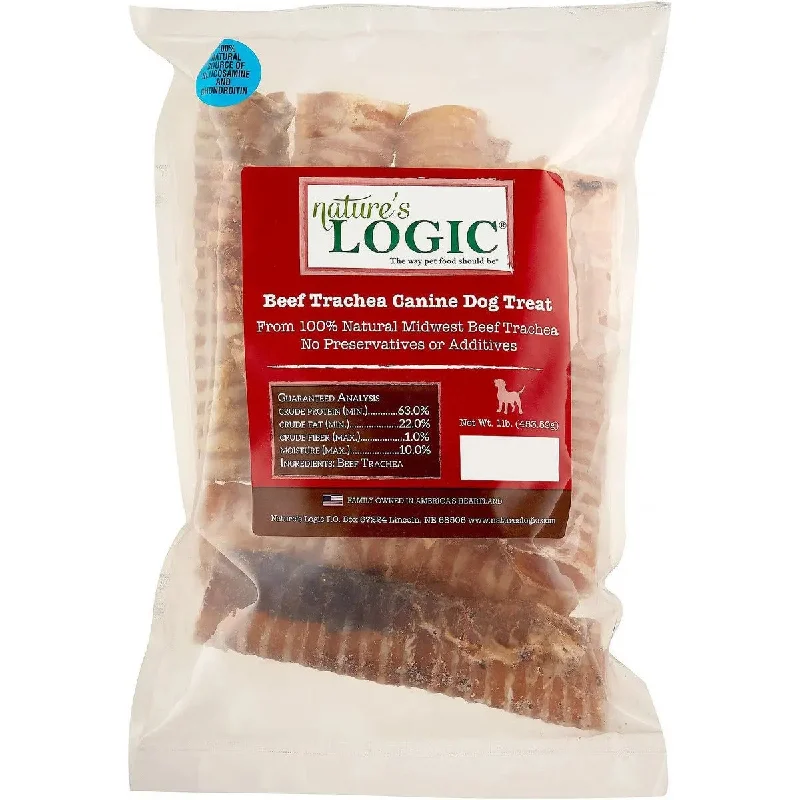 - Teething and chewing toys for puppiesNature’s Logic Beef Trachea Canine Dog Treat