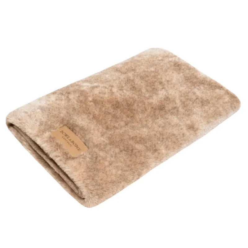 - Cat stress soothing sprayBowl and Bone Nap Brown Fur Dog Blanket