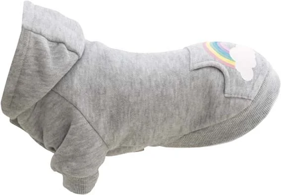 ---Rainbow Falls Hoodie Light Grey